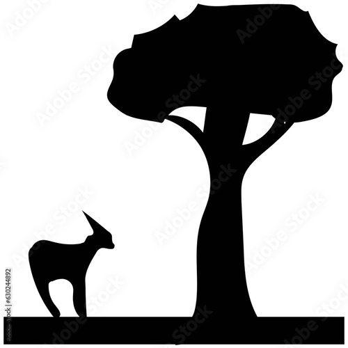 Forest Vector Solid Icons 

