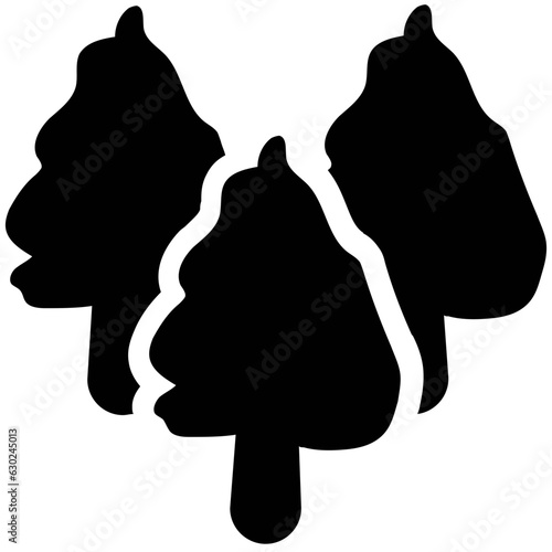 Forest Vector Solid Icons 

