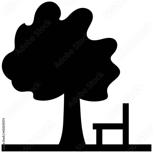 Forest Vector Solid Icons 

