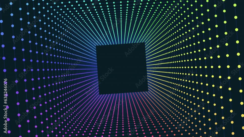 This mesmerizing artwork of vibrant colorfulness captures the power of ...
