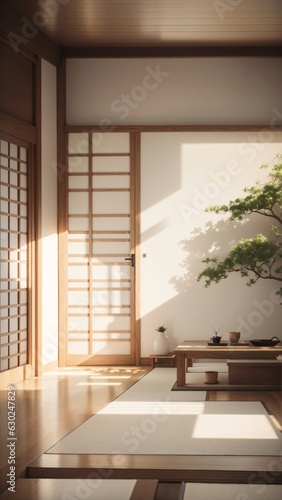 minimalist classic traditional japan room interior
