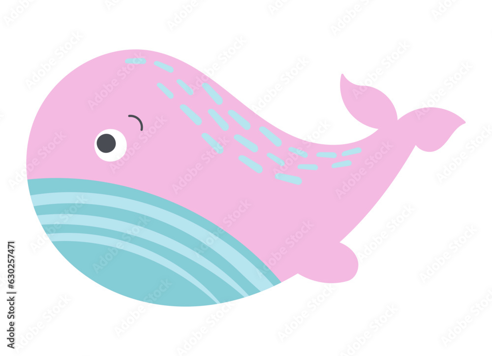 Whale Sticker Bookmark Whale Sticker Bookmark
