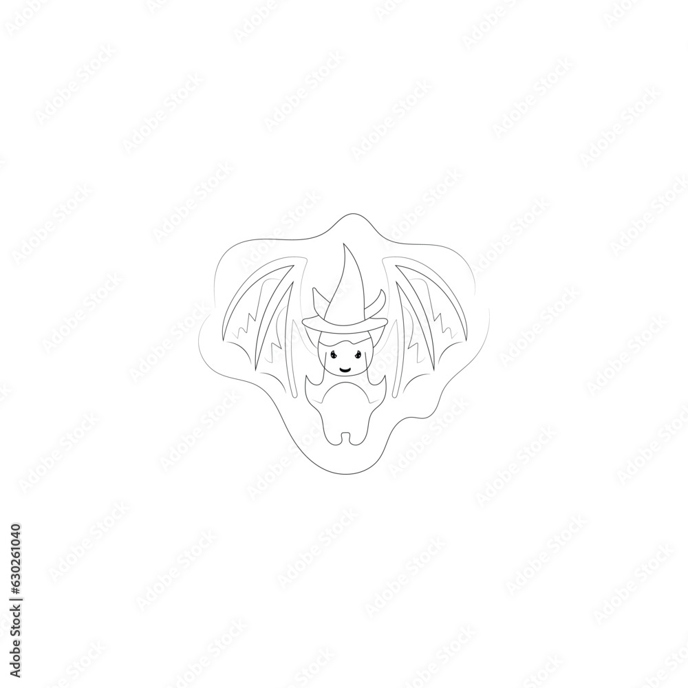 pastel goth coloring page 
