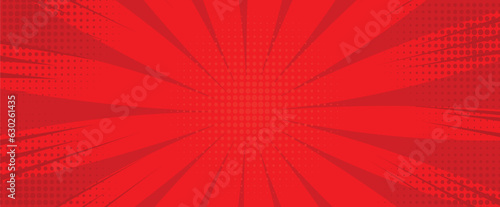 Comic book background, old vintage magazine style, halftone texture, abstract. High quality. Radial background. 