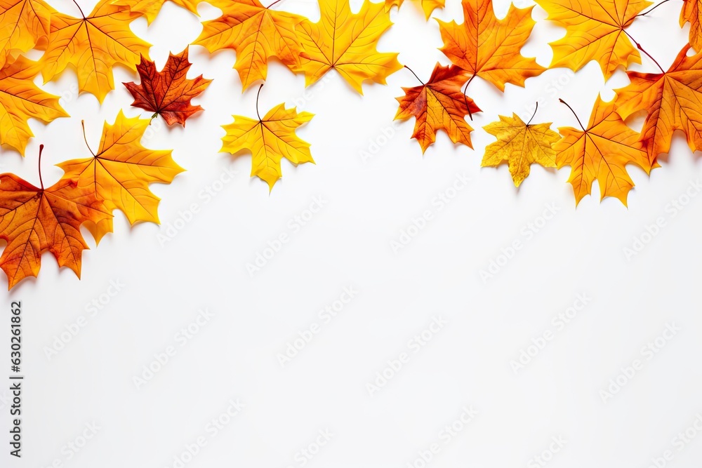 Abstract red maple leaf. Beautiful autumn nature on white background. Artistic fall design with copy space Abstract red maple leaf. Beautiful autumn nature on white background. Artistic fall design with copy space
