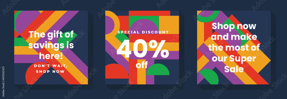 Special Promo, Exclusive Discount Template Post