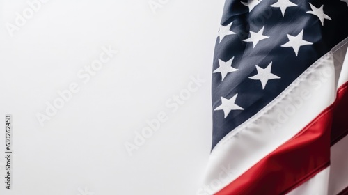 event banner with american flag and copy space .concept of people's free will, democracy and independence. 