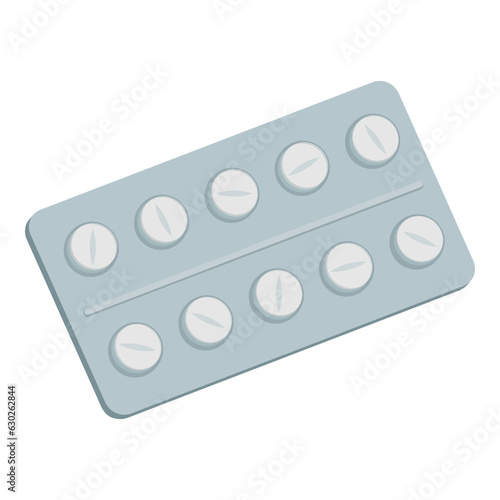 Tablets in a blister pack