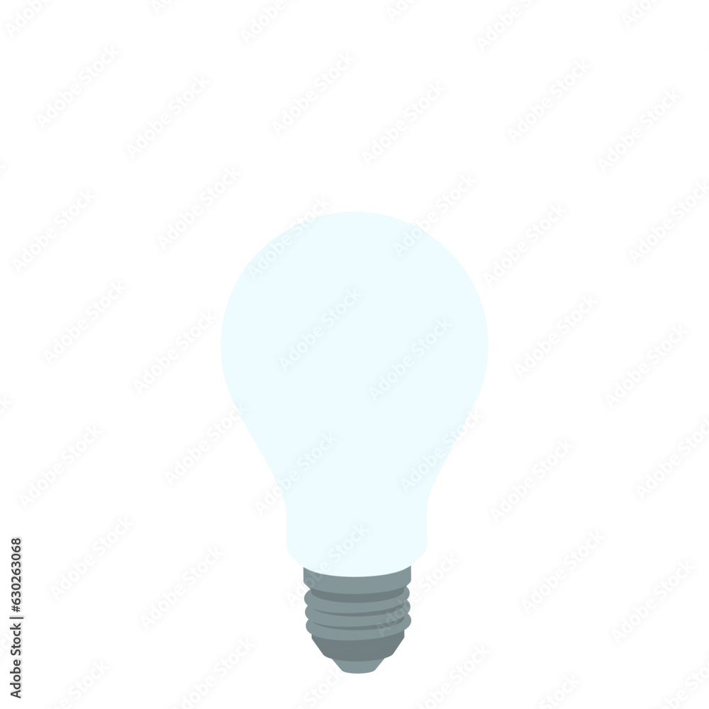 Lit bulb: ideas and solution concept Lit bulb: ideas and solution concept