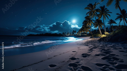 beach at night © nikolaus