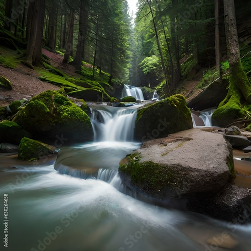 waterfall in the forest
