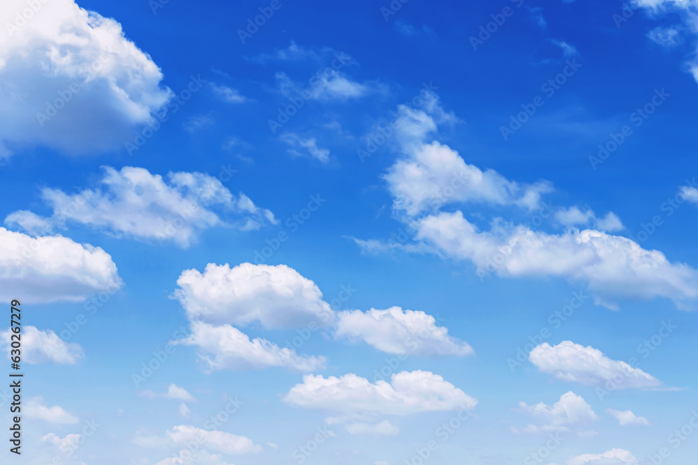 Blue sky with clouds Many beautiful white Blue sky with clouds Many beautiful white