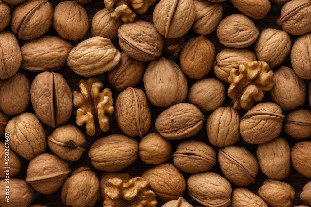 Walnut background Walnut background