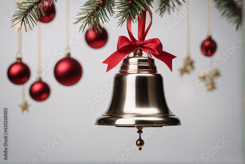christmas bells on the tree