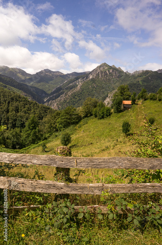 Landscape in Parque Natural de Redes, Asturias, Spain