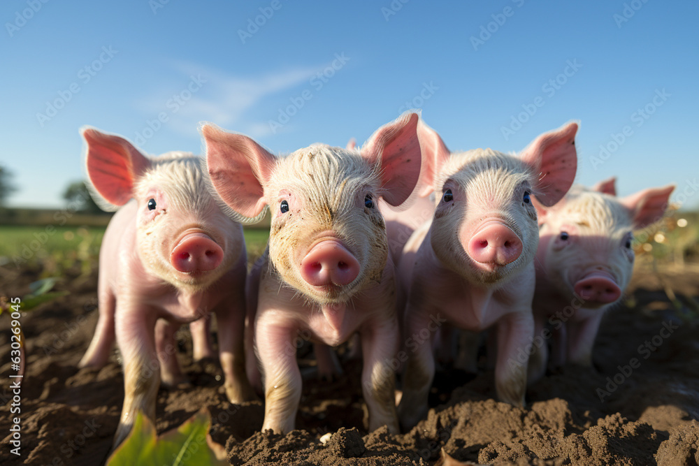 pigs in a field pigs in a field