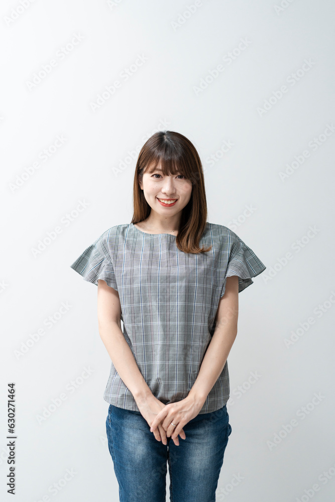 爽やかな女性 爽やかな女性