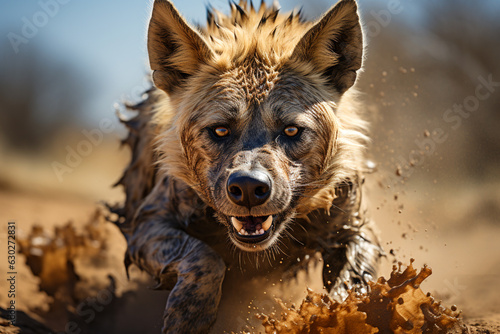 hyena in safari © Paulius