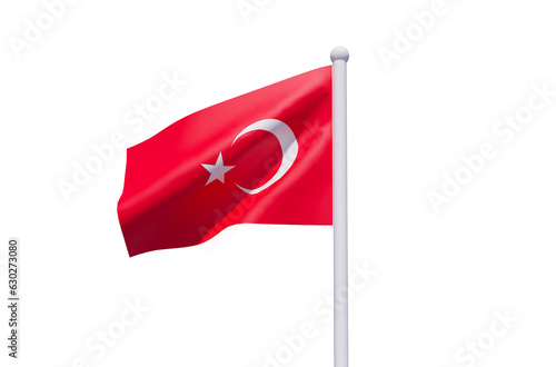 Republic of Türkiye National flag photo