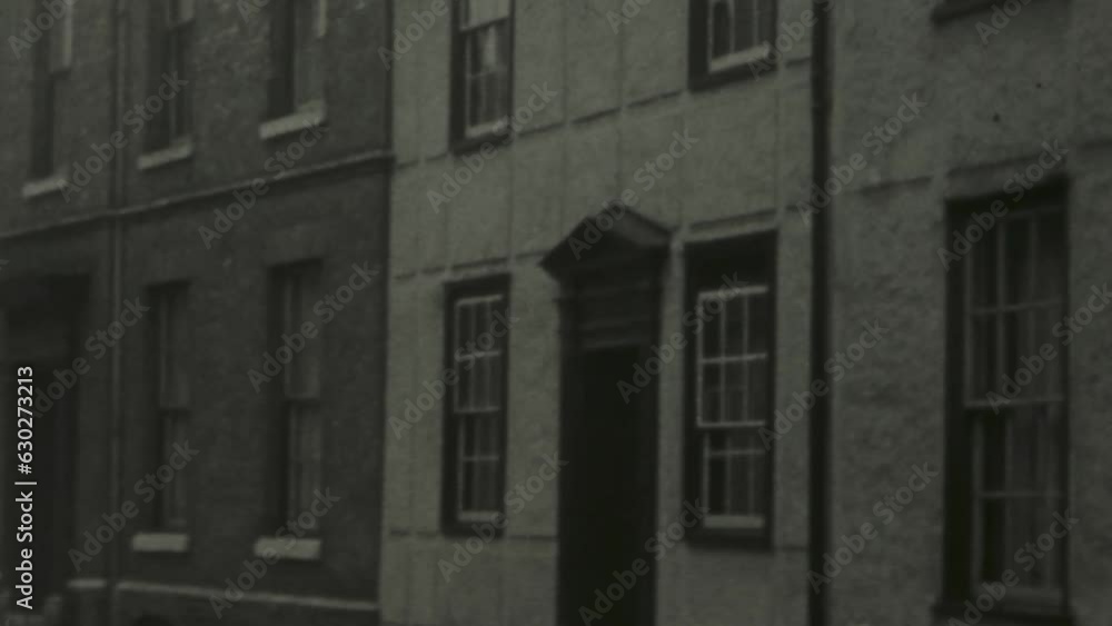 United Kingdom 1941, Traditional British Family, Automobile Entry, 1940s United Kingdom 1941, Traditional British Family, Automobile Entry, 1940s