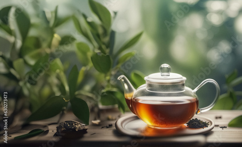 Organic Asian tea and herbal infusion