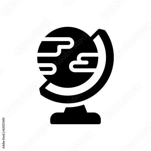 globe glyph icon