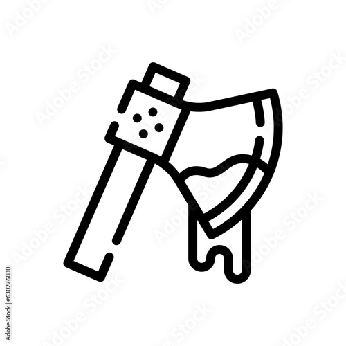 axe line icon