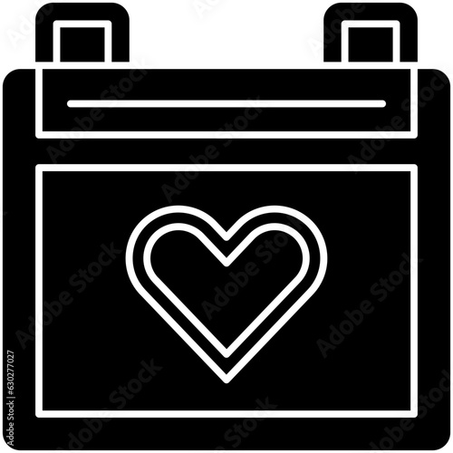 Love Calendar Icon