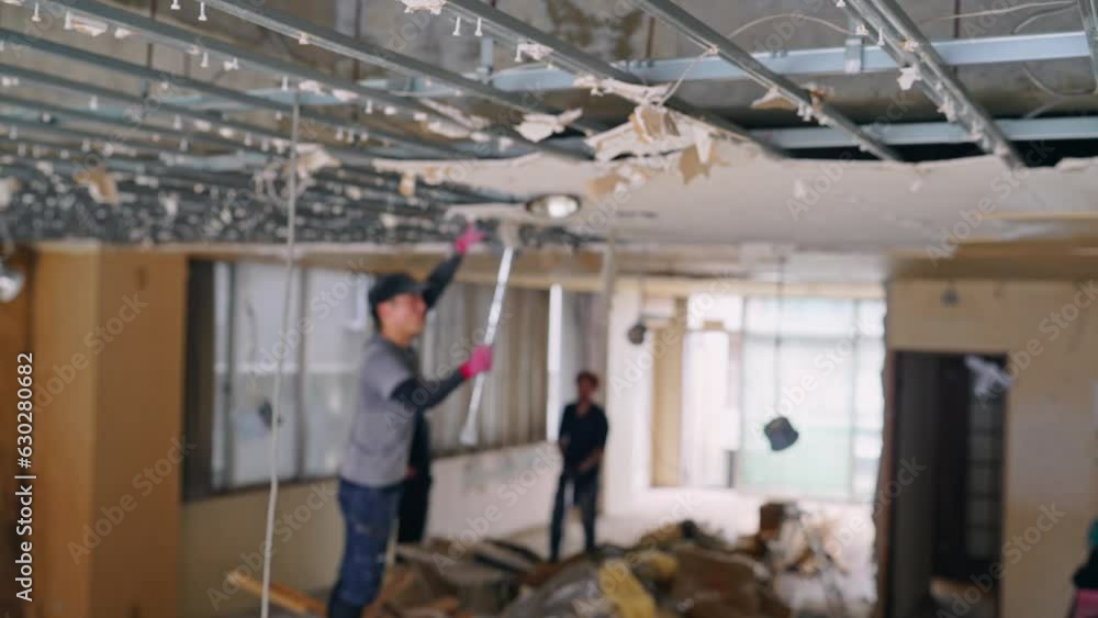 解体現場 内装工事 解体現場 内装工事