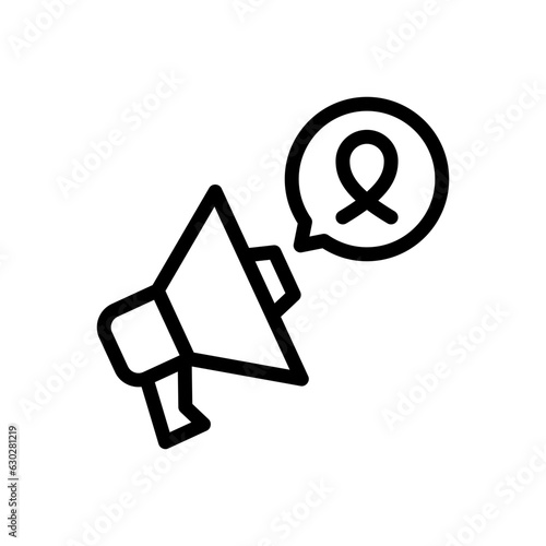 bullhorn line icon