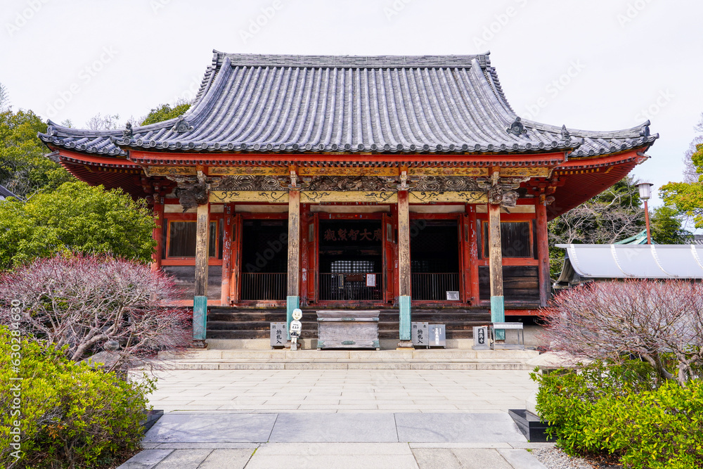 Fototapeta premium 屋島寺本堂 四国霊場第84番札所「屋島寺」
