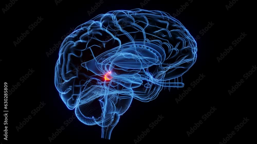 Animation of the superior colliculus Animation of the superior colliculus