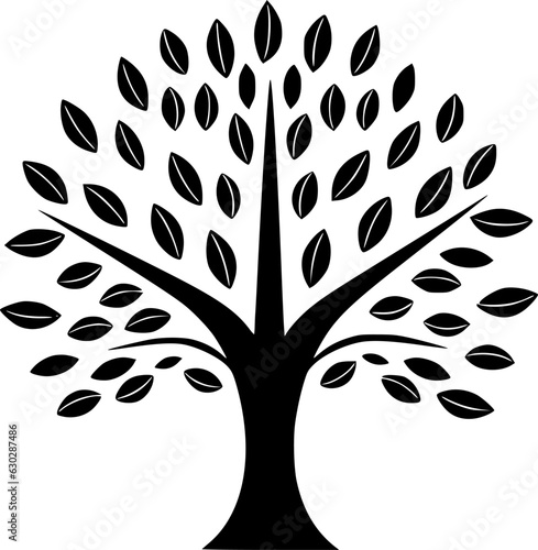 Family Tree - High Quality Vector Logo - Vector illustration ideal for T-shirt graphic
