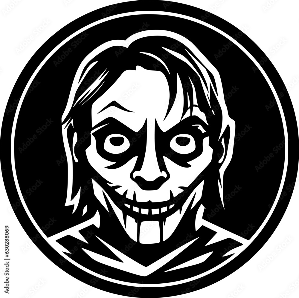Horror | Minimalist and Simple Silhouette - Vector illustration Horror | Minimalist and Simple Silhouette - Vector illustration