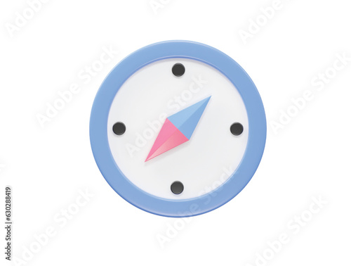 Compass icon vector 3d rendering transparent Free Download Compass icon vector 3d rendering transparent - GFXLoad