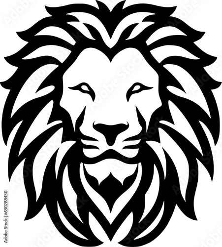 Lion | Minimalist and Simple Silhouette - Vector illustration