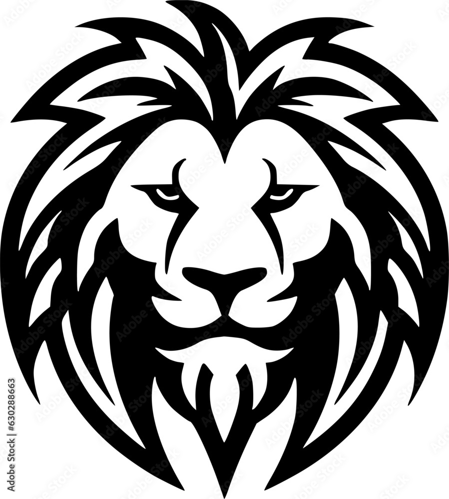 Lion | Minimalist and Simple Silhouette - Vector illustration Lion | Minimalist and Simple Silhouette - Vector illustration
