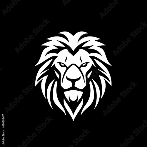 Lion - Minimalist and Flat Logo - Vector illustration © CreativeOasis