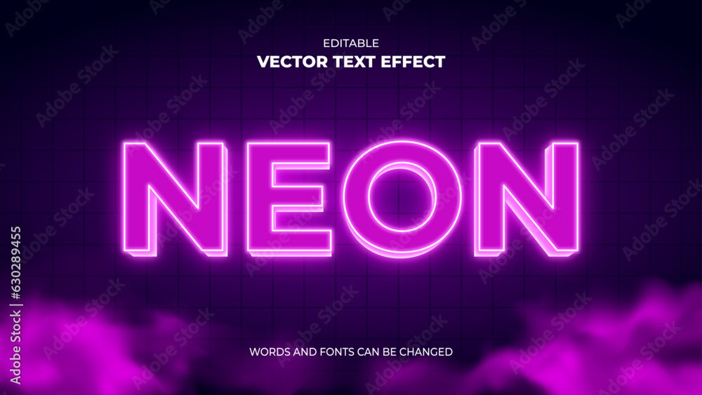 pink neon light editable text effect pink neon light editable text effect