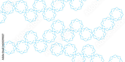 Modern futuristic geometric shapes pattern design background with hexagons