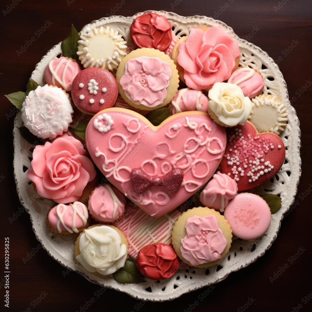 Valentine day cookies Valentine day cookies