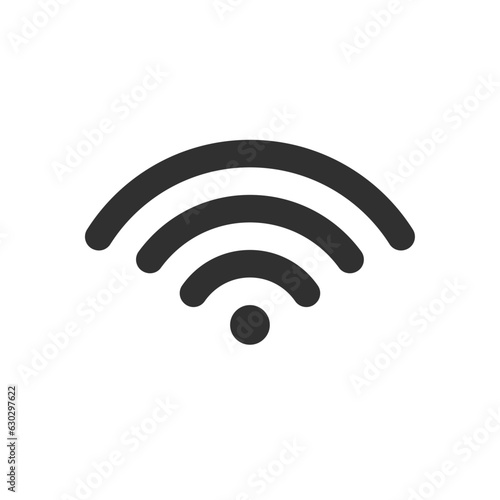 Wi-Fiのシンプルなアイコン - 電波･無線LAN･ネットワークのイメージ素材 