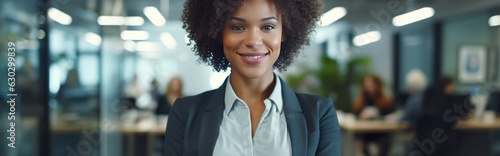 Portrait of confident young woman standing confident positive successful smiling leadership face expression in office. Businesswoman looking at camera.