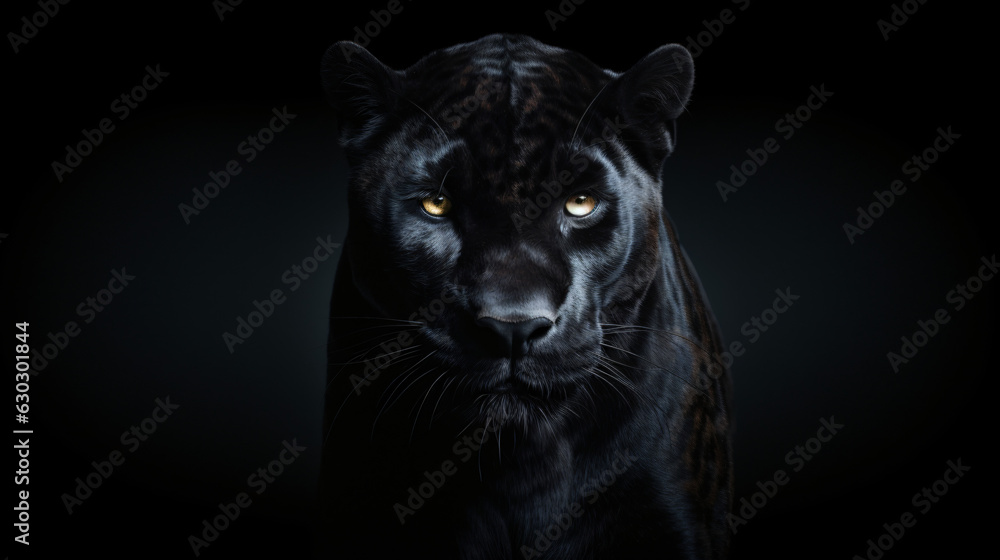 Frontal perspective of a panther against a moody dark backdrop. Ideal for wildlife, nature, and nocturnal themes.
Generative AI Frontal perspective of a panther against a moody dark backdrop. Ideal for wildlife, nature, and nocturnal themes.
Generative AI