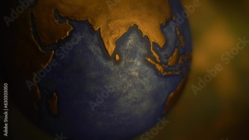 Blue planet. Southern Hemisphere