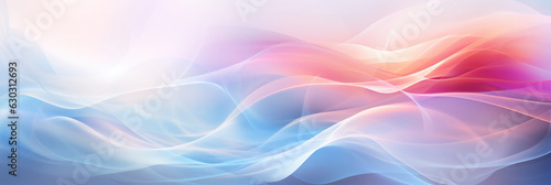Abstract pastel light and bright colored background with soft waves with copy space for text or product