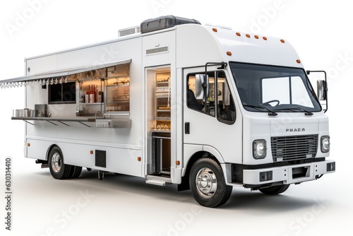 Food Truck 3D Isolated Display