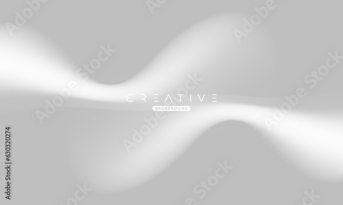Abstract liquid gradient Background. Fluid color mix. White and Grey Color blend. Modern Design Template For Your ads, Banner, Poster, Cover, Web, Brochure, and flyer. Vector Eps 10