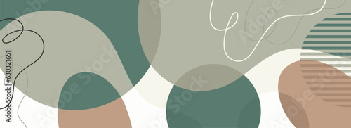  abstract background for design.Template banner and cover for social media ad, template
