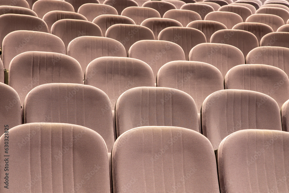 Obraz premium empty cinema or theater seats
